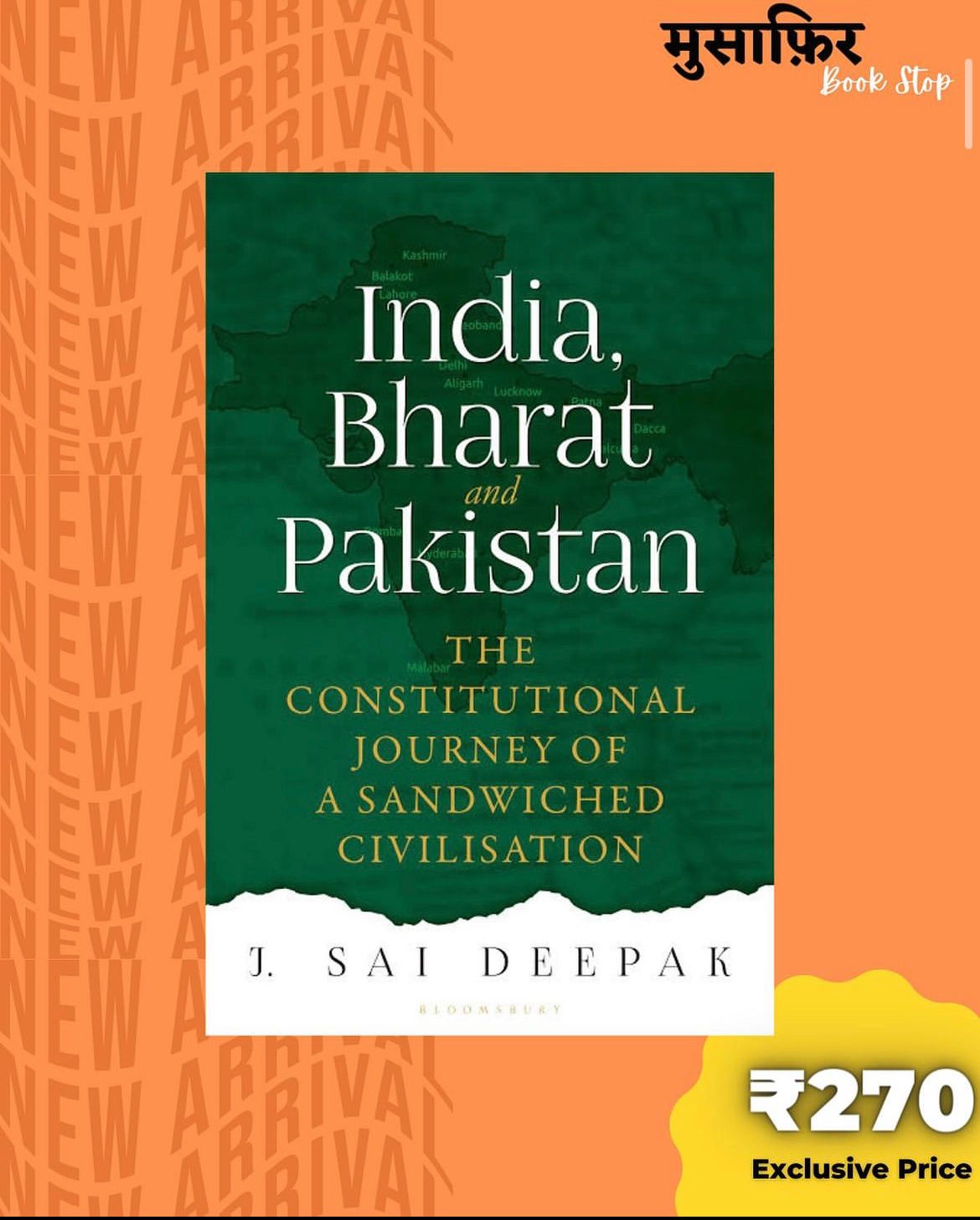 INDIA BHARAT PAKISTAN Musafir Book Stop